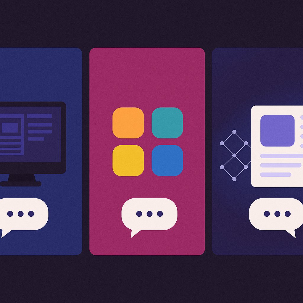 UI for Agents: What Are the Options?